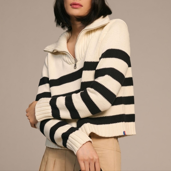 KULE Sweaters - Kule The Matey Striped Knit Sweater Pullover